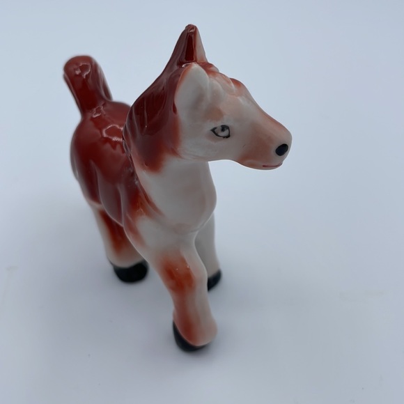 Sweet 🐴 Little Smiling Vintage Pony Horse Figurine Made in Japan Porcelain - Picture 15 of 16